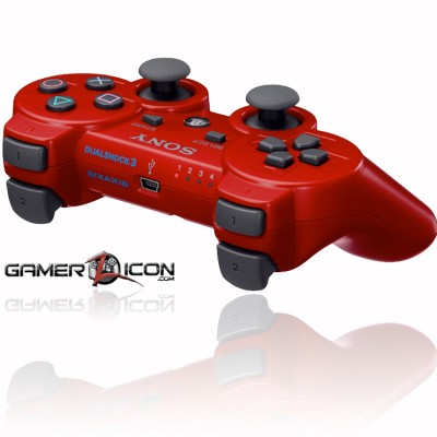 PS3 Rapid Fire Controller red
