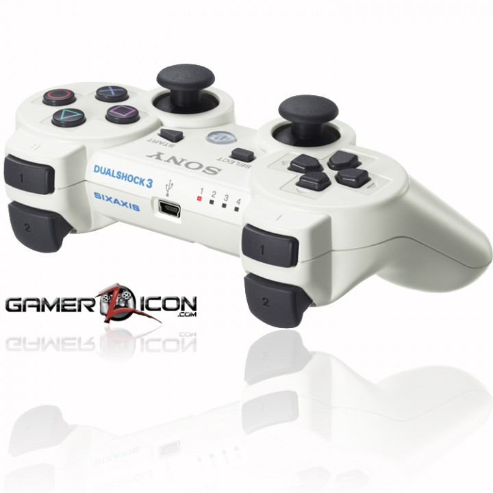 PS3 Rapid Fire Controller white
