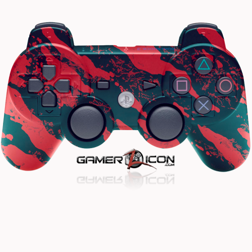 PS3 Savage Red Controller