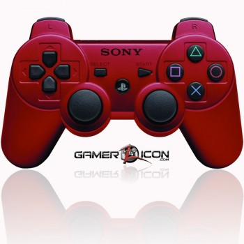 PS3 modded controller red