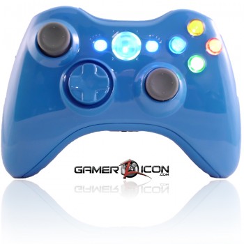 Xbox 360 Blue blood modded controller