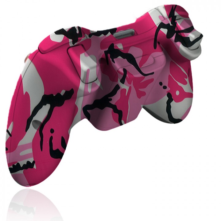 Xbox 360 rapid fire controller pink camo