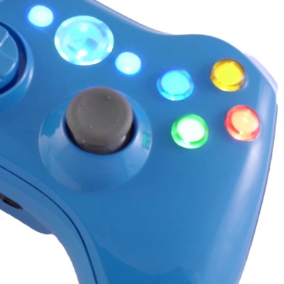 xbox 360 blue blood controller