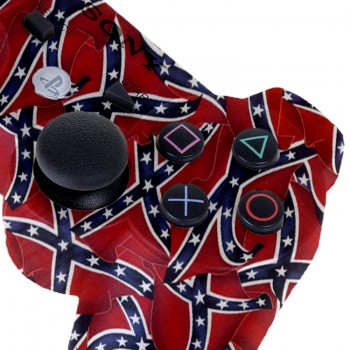 PS3 Confederate Flag Modded Controller