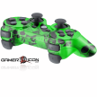 PS3 Green Skull Modded Controller