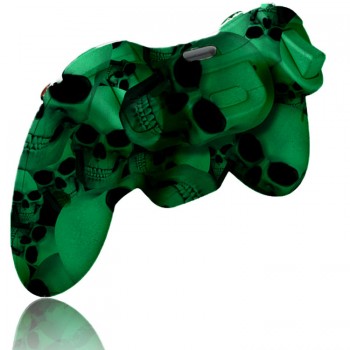 Xbox 360 Glow In The Dark Skull rapid fire controller