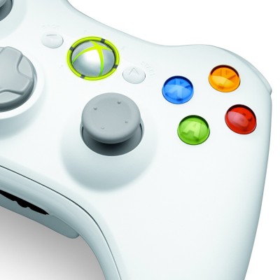 Xbox 360 Speical Edition White Modded Controller
