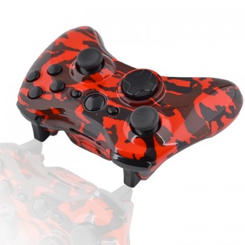 Xbox 360 Rapid Fire Modded Controller Red Camo