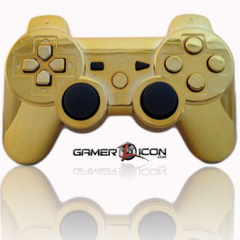 PS3 Modded Controller Gold