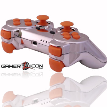 PS3 Black Ops 2 Chrome Rapid Fire Controller