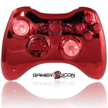 Xbox 360 Chrome Red Bullet Edition