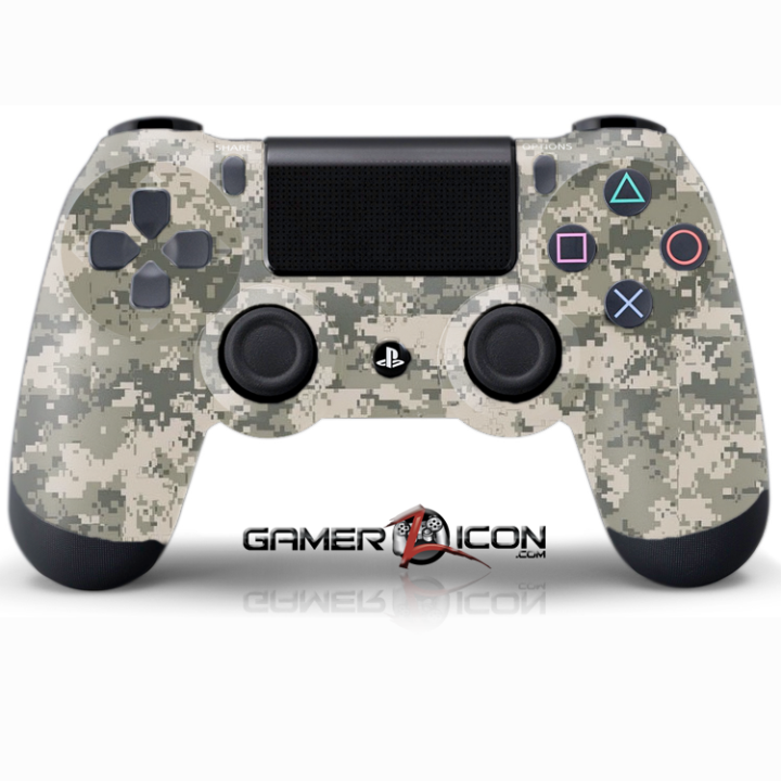 PS4 Army Digital Camo Controller