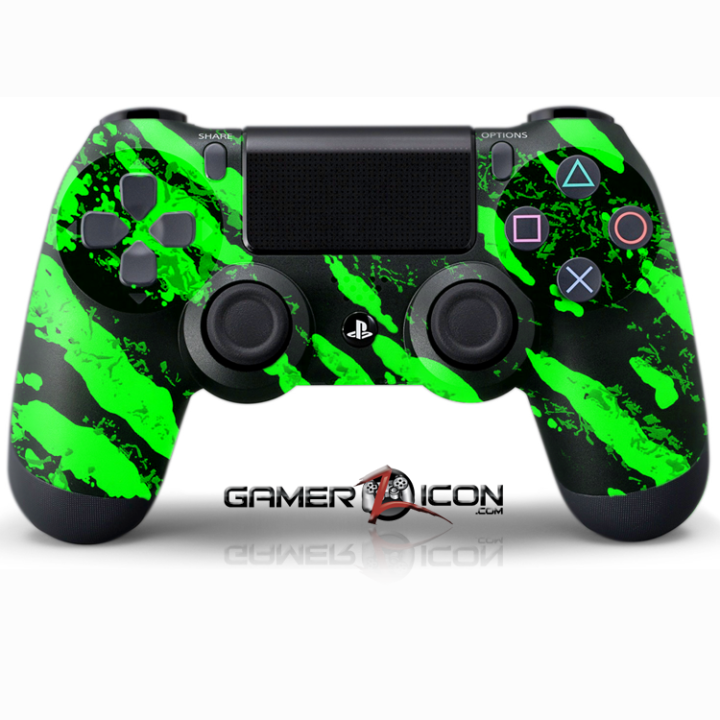 PS4 Savage Green Controller