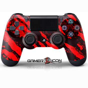 PS4 Savage Red Controller