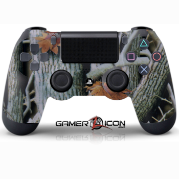 PS4 Woods Camo Controller