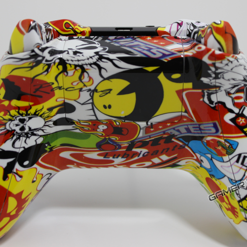 Xbox One Sticker Bomb Modded Controller