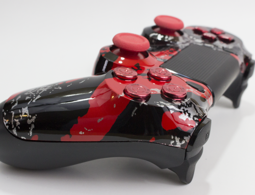 PS4 Savage Red Controller