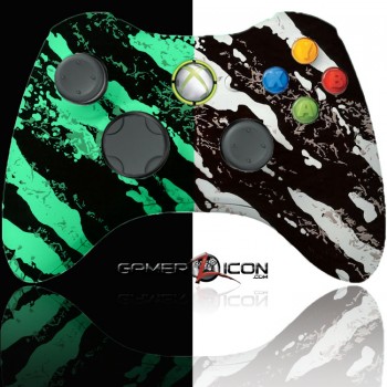 Xbox 360 Modded Controller Glow In The Dark