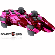 PS3 Savage Pink Modded Controller