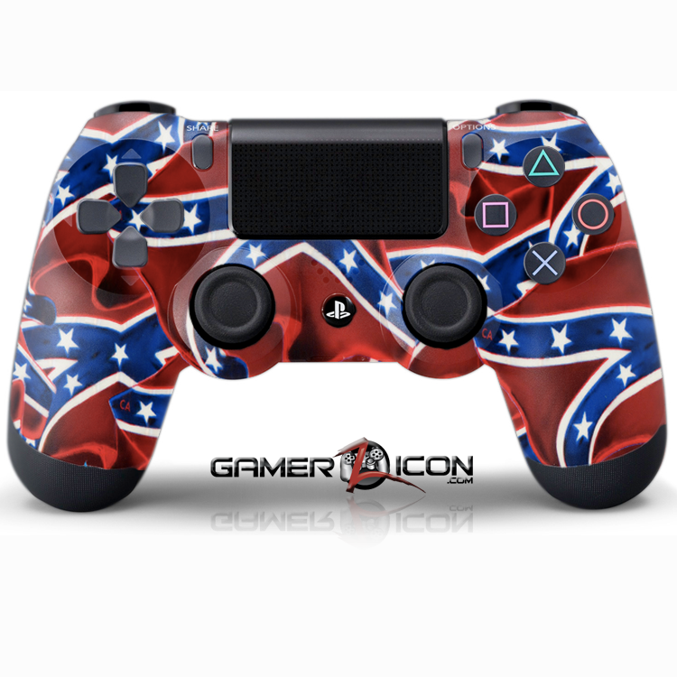 PS4 Confederate Flag Controller